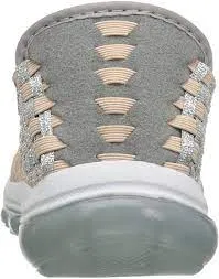 Bernie Mev NY Women's Victoria Gummies Slip On Sneaker - Blush/ Silver Metallic