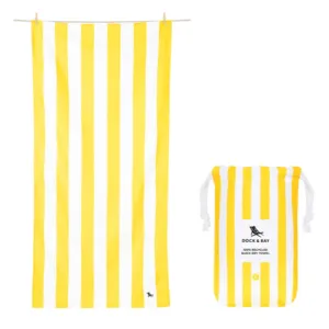 Boracay Yellow Quick Dry Towel