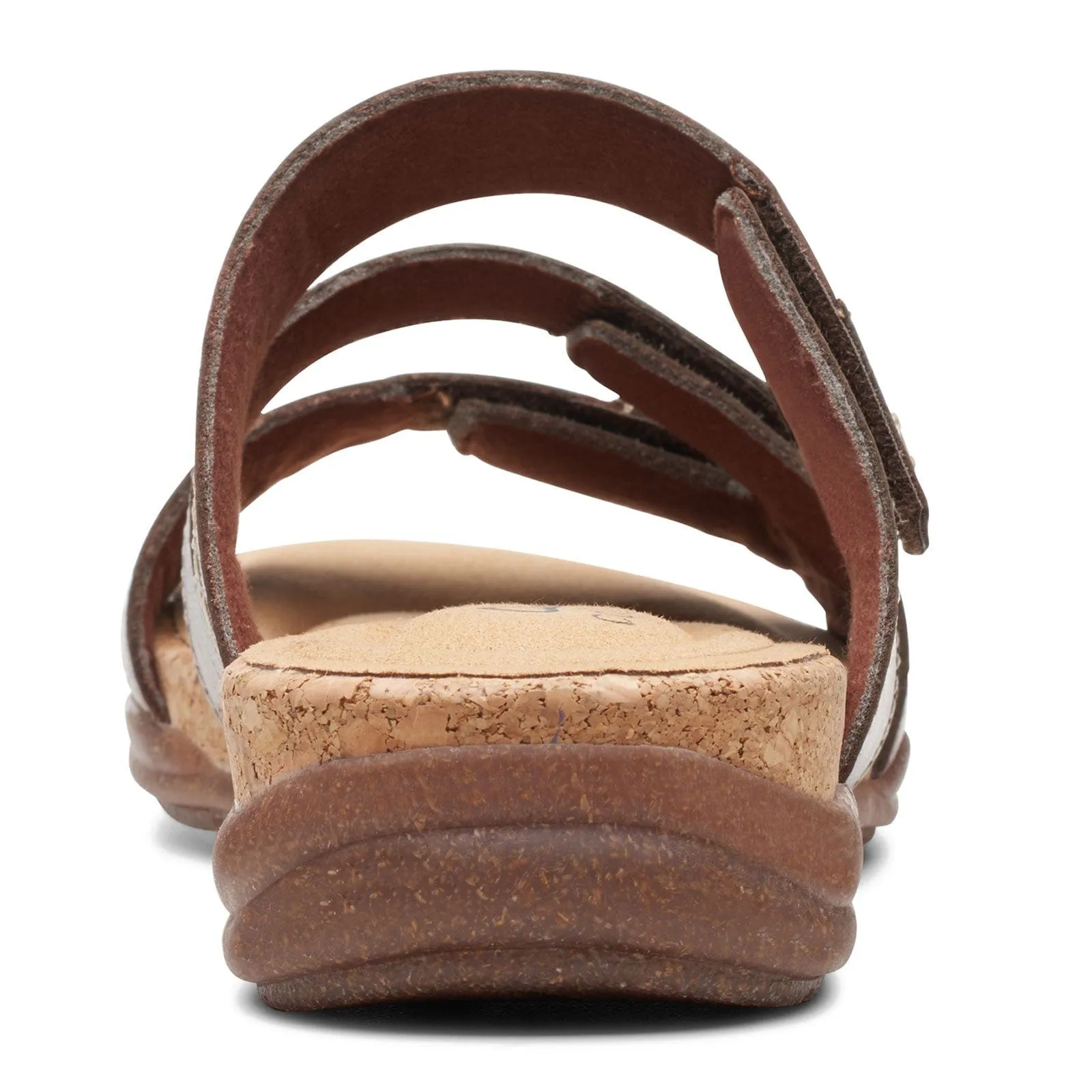 Clarks Women's Roseville Bay Sandals- Metallic Leather