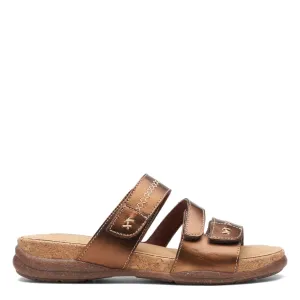 Clarks Women's Roseville Bay Sandals- Metallic Leather