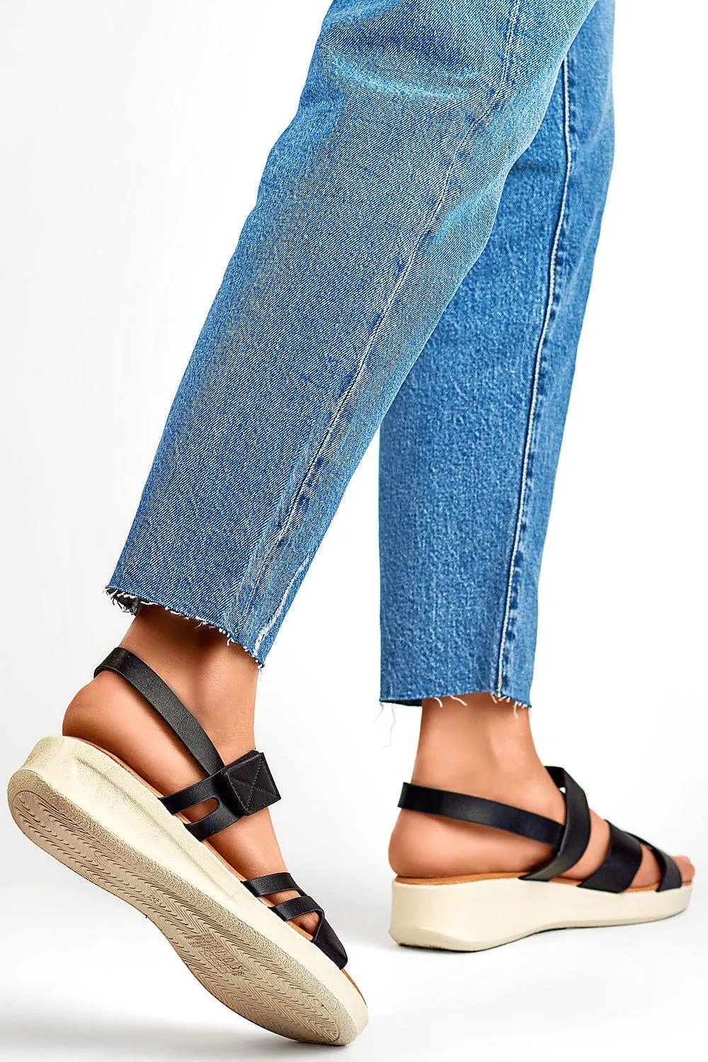 Eco-Chic Platform Sandals for Stylish Summer Comfort