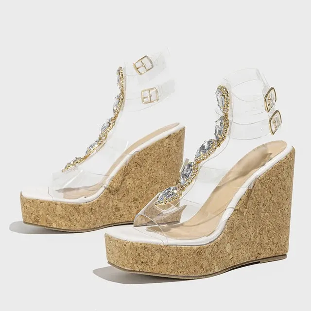 Eilyken Summer Solid Platform Wedges