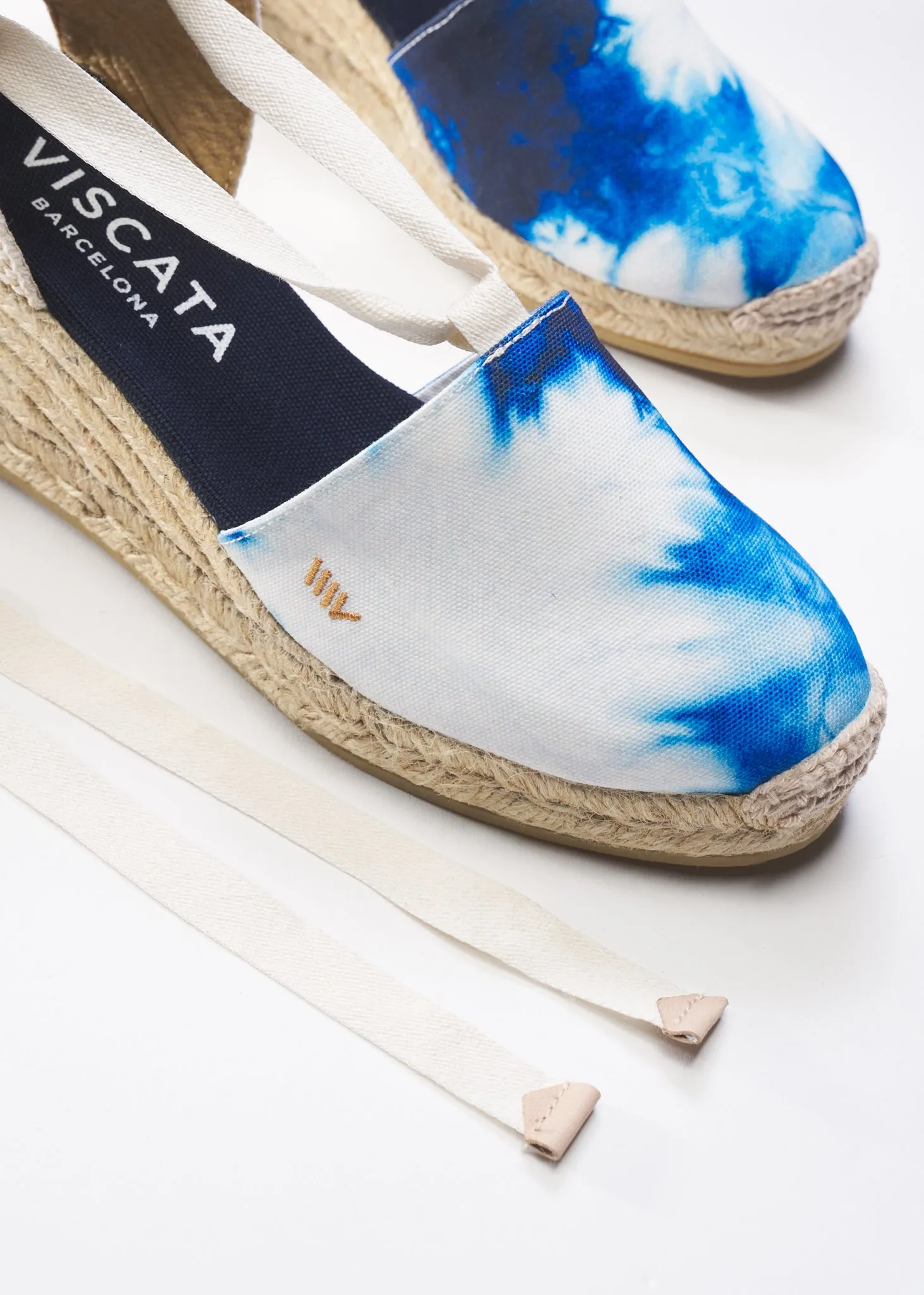 Escala Limited Edition Canvas Espadrille Wedges