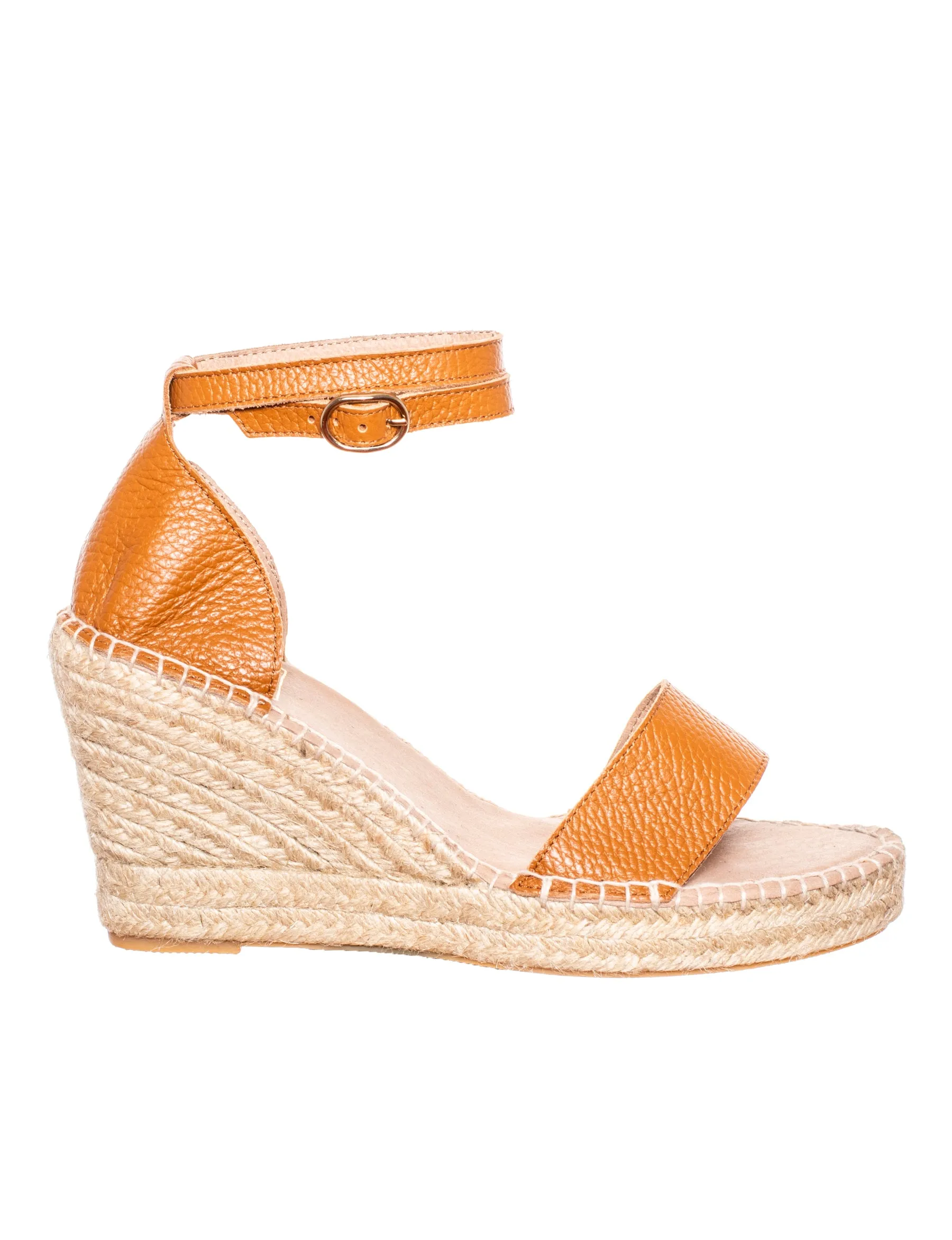 Espadrilles Pompeya Caramelo High Heel