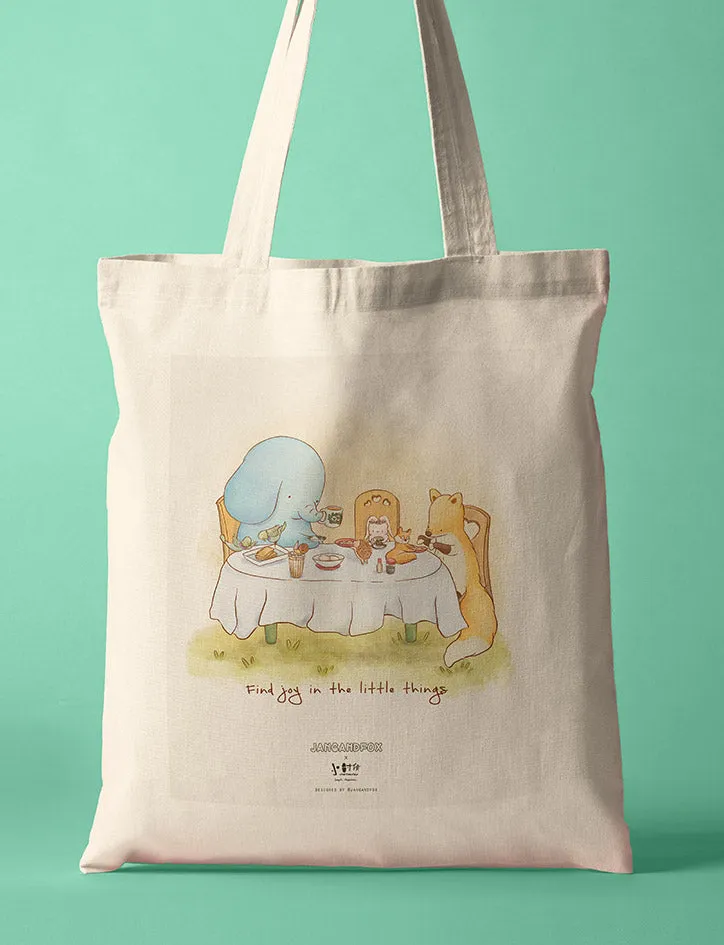 Find Joy In The Little Things Tote bag