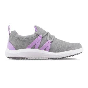 FootJoy Womens Leisure Slip Previous Season - GREY/ORCHID