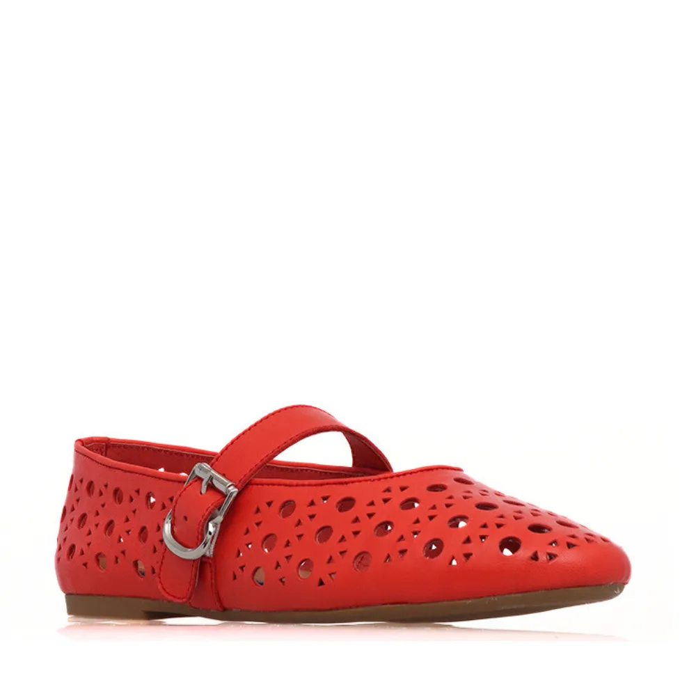 Fruity Ballet Flats in Fire