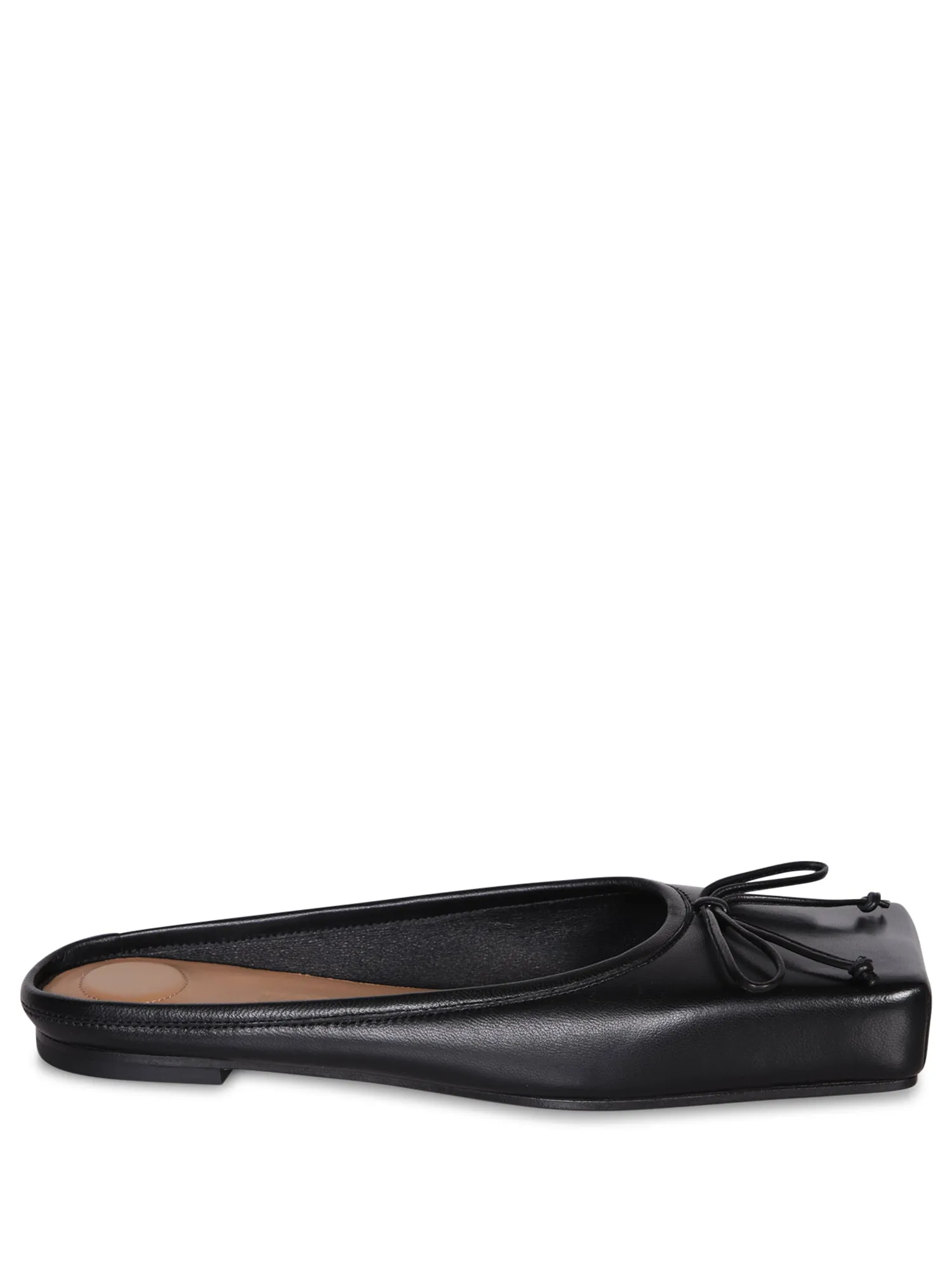 Les mules plates Ballet black