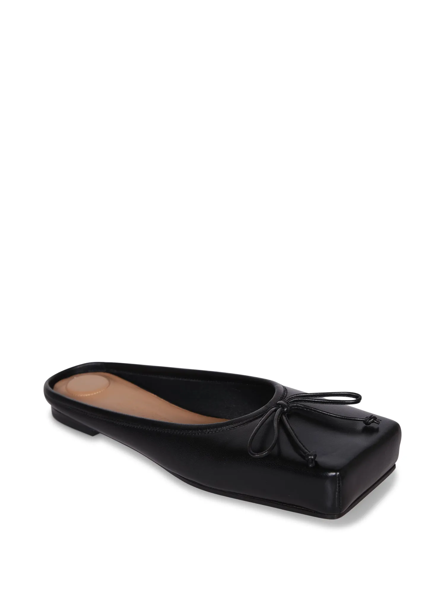 Les mules plates Ballet black