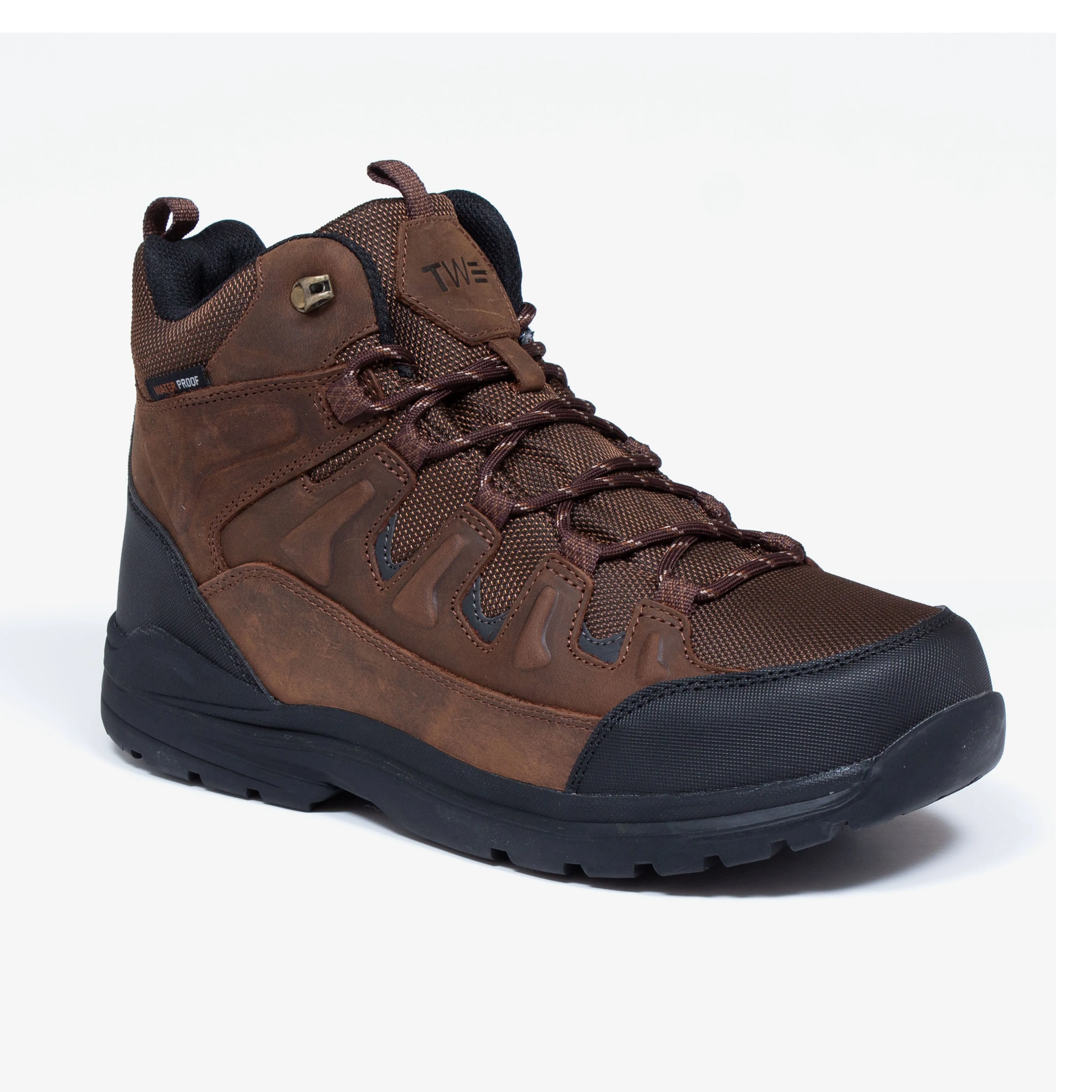 Mens Wide Fit Tredd Well Ridge Walker 2 Hiking Boots - Brown