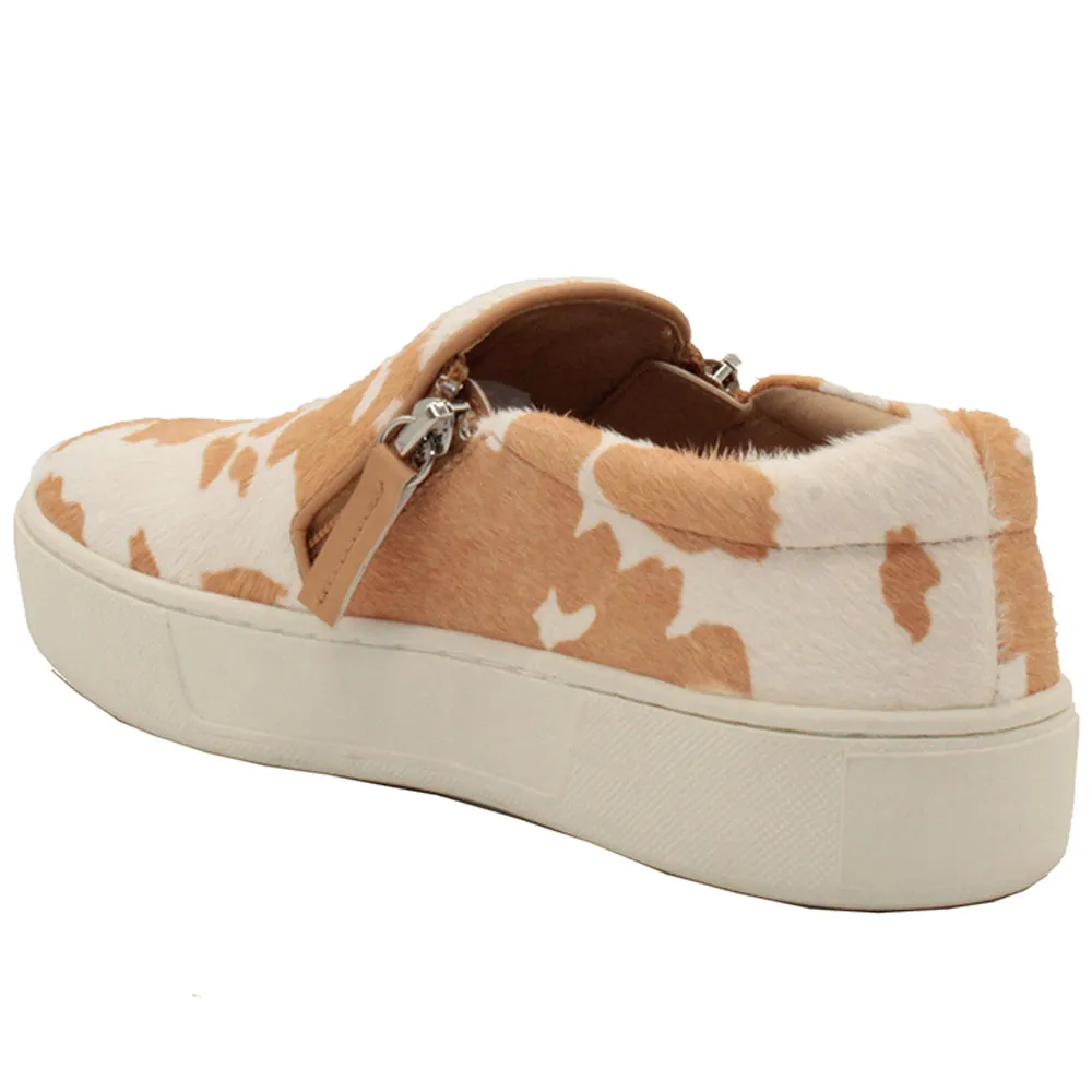 Normande Cow Slip On Sneakers