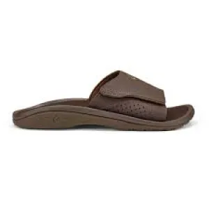 OluKai Men's Nalu Slides- Dark Java