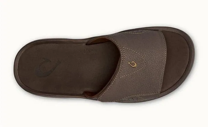 OluKai Men's Nalu Slides- Dark Java