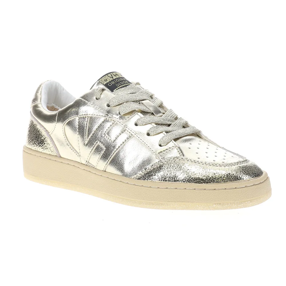 Quick 4 Metallic Slip On Sneakers