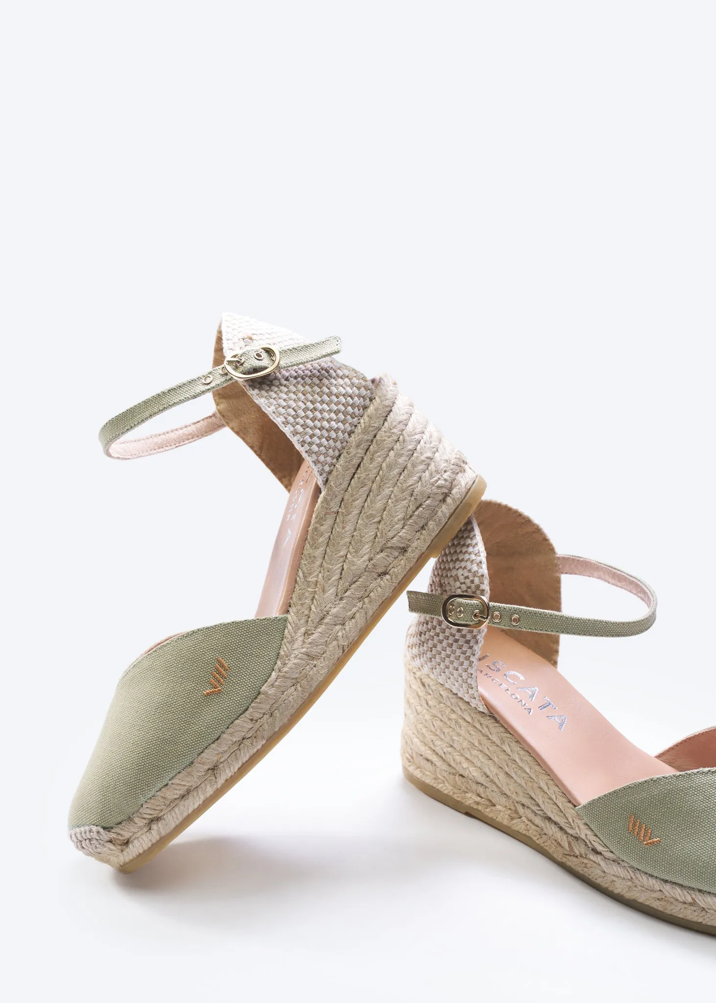 Reus Limited Edition Canvas Espadrille Wedges