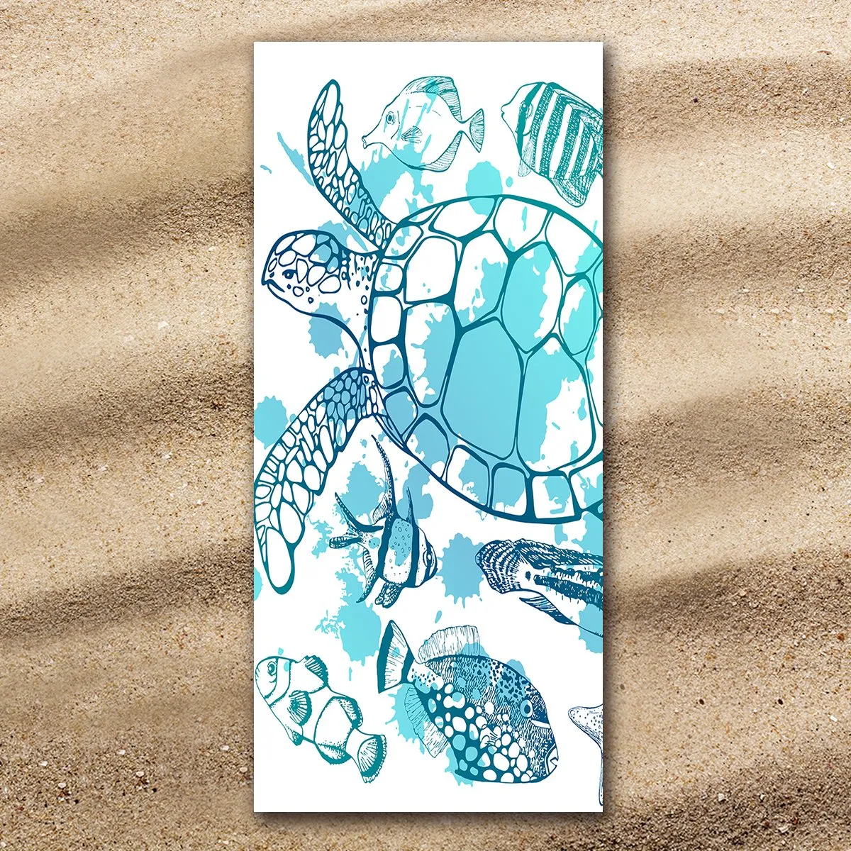 Sea Turtle Society Jumbo Towel