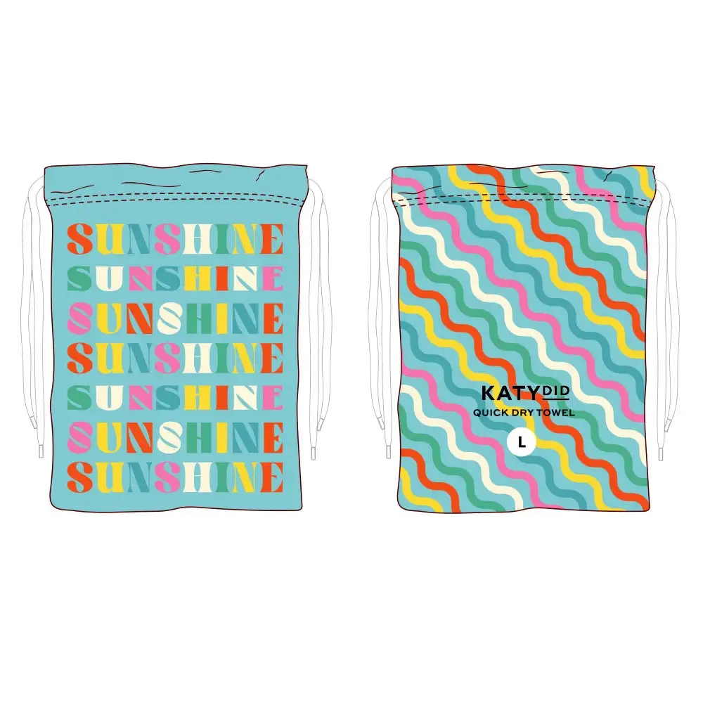 Sunshine Quick Dry Beach Towel