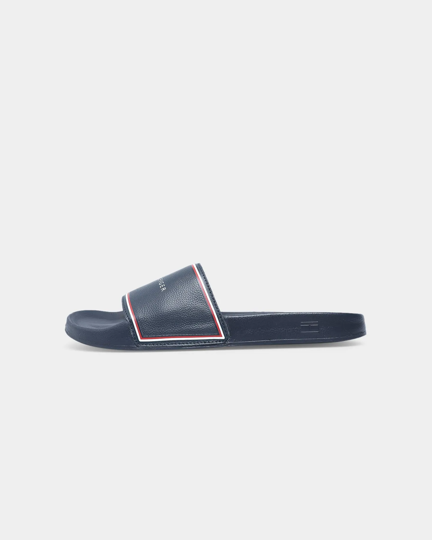 Tommy Jeans Logo Strap Pool Slide Desert Sky