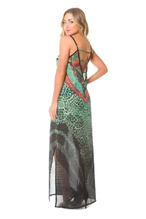 Tropical Long Dress