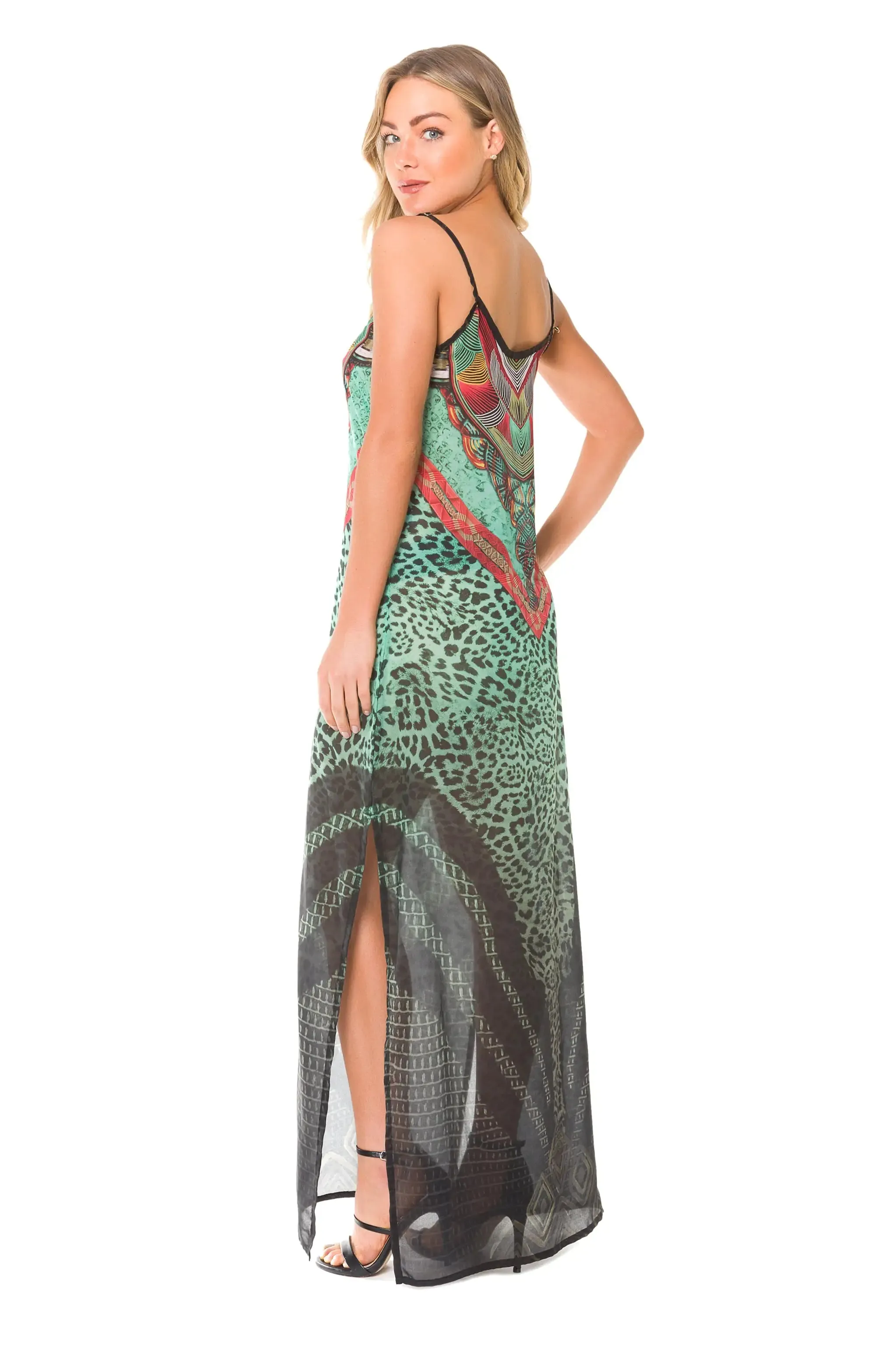 Tropical Long Dress